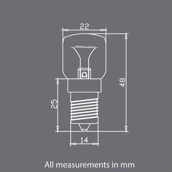 12V 12W E14 Light Bulb Replacement Globe -Himalayan Salt Lamp Switch Accessories - Magdasmall