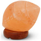 12V 12W Rugby Himalayan Pink Salt Lamp Carved Footy Rock Crystal Light Bulb On/Off - Magdasmall