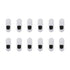 12X Rexy Cushion No Show Ankle Socks Large Non-Slip Breathable WHITE - Magdasmall