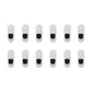 12X Rexy Cushion No Show Ankle Socks Large Non-Slip Breathable WHITE - Magdasmall
