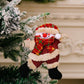 12pcs Dancing pendant snowman for Christmas tree - Magdasmall