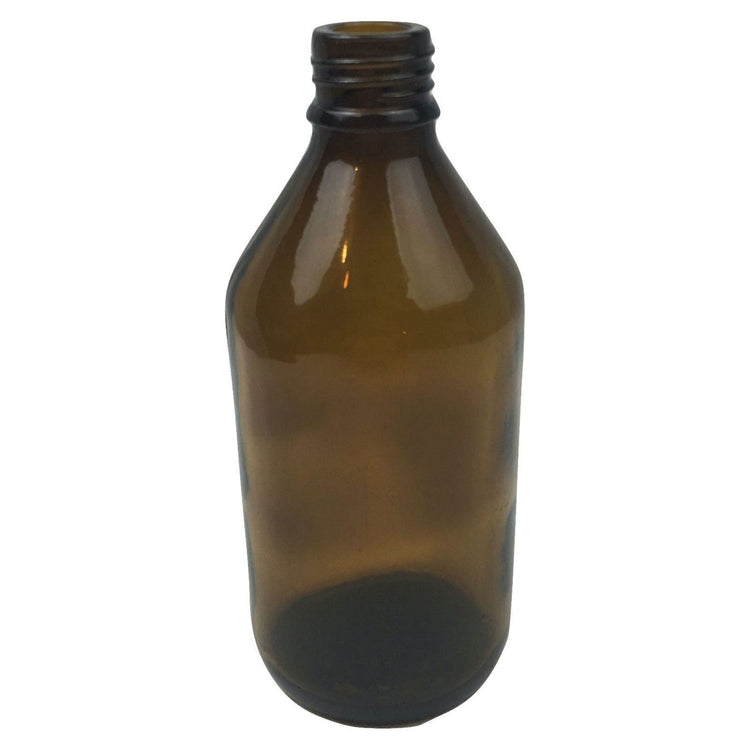 12x 600ml Amber Glass Bottle Cosmetic Essential Oil General Purpose Storage - Magdasmall