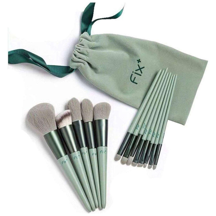 13 Pcs Makeup Brushes Sets Synthetic Foundation Blending Concealer Eye Shadow - Magdasmall