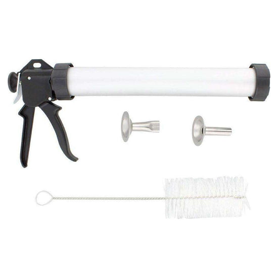 15" Beef Jerky Gun Food Grade Aluminium - Homemade Sausage Making Cannon Kit - Magdasmall