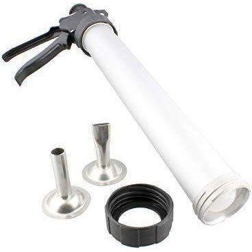 15" Beef Jerky Gun Food Grade Aluminium - Homemade Sausage Making Cannon Kit - Magdasmall