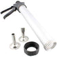 15" Beef Jerky Gun Food Grade Aluminium - Homemade Sausage Making Cannon Kit - Magdasmall