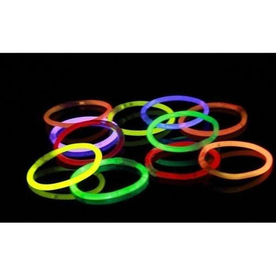15 GLOW STICKS Party Light Glow In The Dark Rave BRACELETS Disco Bulk 20cm - Magdasmall