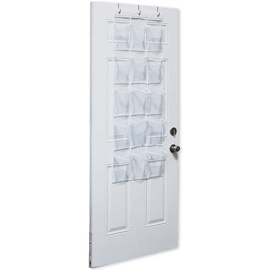 15 Pockets Over The Door Rack Hanging Kitchen Organizer Pantry Organizer Shoe Storage - Magdasmall