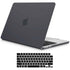 15 inch Air 2023 MacBook Air Matte Case  A2941 M2 Chip Hard Shell Case Keyboard Cover Black - Magdasmall