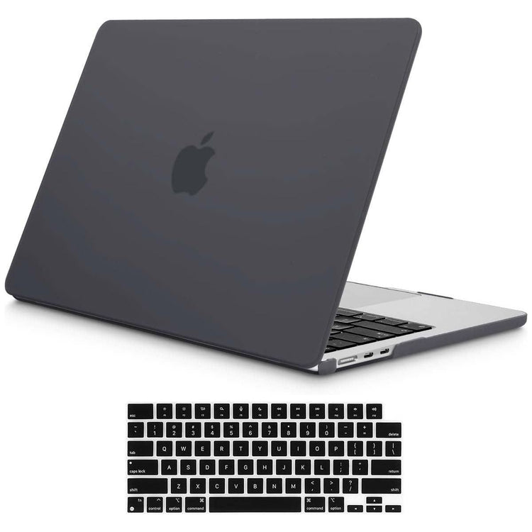 15 inch Air 2023 MacBook Air Matte Case  A2941 M2 Chip Hard Shell Case Keyboard Cover Black - Magdasmall