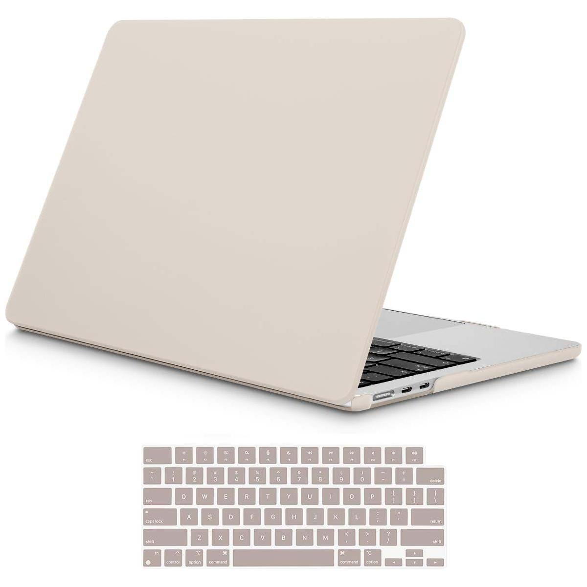 15 inch Air 2023 MacBook Air Matte Case  A2941 M2 Chip Hard Shell Case Keyboard Cover Grey - Magdasmall