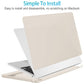 15 inch Air 2023 MacBook Air Matte Case  A2941 M2 Chip Hard Shell Case Keyboard Cover Grey - Magdasmall