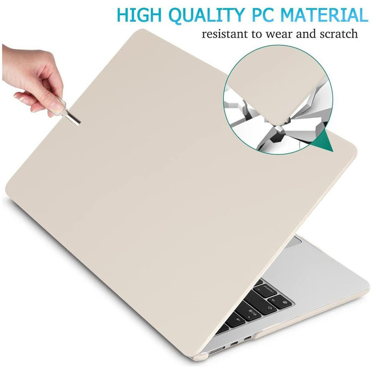 15 inch Air 2023 MacBook Air Matte Case  A2941 M2 Chip Hard Shell Case Keyboard Cover Grey - Magdasmall