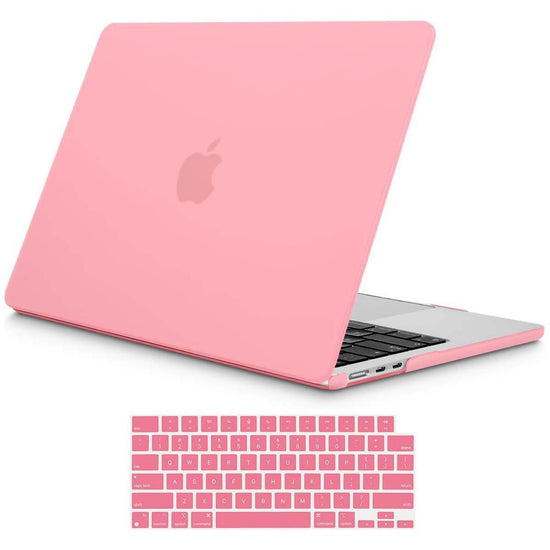 15 inch Air 2023 MacBook Air Matte Case  A2941 M2 Chip Hard Shell Case Keyboard Cover Pink - Magdasmall