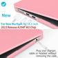 15 inch Air 2023 MacBook Air Matte Case  A2941 M2 Chip Hard Shell Case Keyboard Cover Pink - Magdasmall