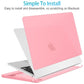 15 inch Air 2023 MacBook Air Matte Case  A2941 M2 Chip Hard Shell Case Keyboard Cover Pink - Magdasmall