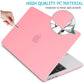 15 inch Air 2023 MacBook Air Matte Case  A2941 M2 Chip Hard Shell Case Keyboard Cover Pink - Magdasmall