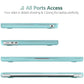 15 inch Air 2023 MacBook Air Matte Case  A2941 M2 Chip Hard Shell Case Keyboard Cover Sky Blue - Magdasmall
