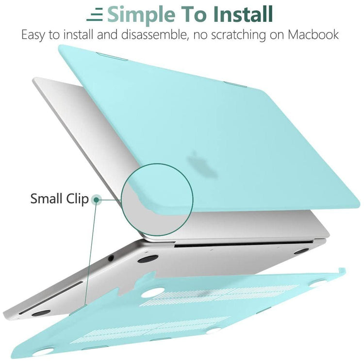 15 inch Air 2023 MacBook Air Matte Case  A2941 M2 Chip Hard Shell Case Keyboard Cover Sky Blue - Magdasmall