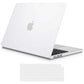15 inch Air 2023 MacBook Air Matte Case  A2941 M2 Chip Hard Shell Case Keyboard Cover White - Magdasmall