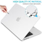 15 inch Air 2023 MacBook Air Matte Case  A2941 M2 Chip Hard Shell Case Keyboard Cover White - Magdasmall