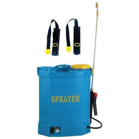 16L Rechargeable Backpack Pressure Sprayer - Portable Electric Garden Weed Pump - Magdasmall