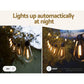 17m Solar Festoon Lights Outdoor LED String Light Christmas Party Decor - Magdasmall