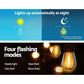 17m Solar Festoon Lights Outdoor LED String Light Christmas Party Garden Decor - Magdasmall