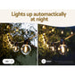 17m Solar Festoon Lights Outdoor LED String Light Christmas Wedding Decor - Magdasmall