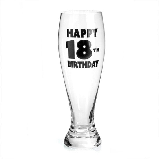 18th Birthday Pilsner Glass - Magdasmall