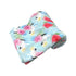 190GSM Fashion Printed Ultra Soft Coral Fleece Throw 127 x 152cm Cockatoo Sky Blue - Magdasmall