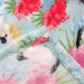 190GSM Fashion Printed Ultra Soft Coral Fleece Throw 127 x 152cm Cockatoo Sky Blue - Magdasmall