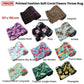 190GSM Fashion Printed Ultra Soft Coral Fleece Throw 127 x 152cm Floral Purple - Magdasmall
