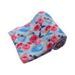 190GSM Fashion Printed Ultra Soft Coral Fleece Throw 127 x 152cm Tea Garden - Magdasmall