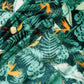 190GSM Fashion Printed Ultra Soft Coral Fleece Throw 127 x 152cm Tropical Jungle Green - Magdasmall
