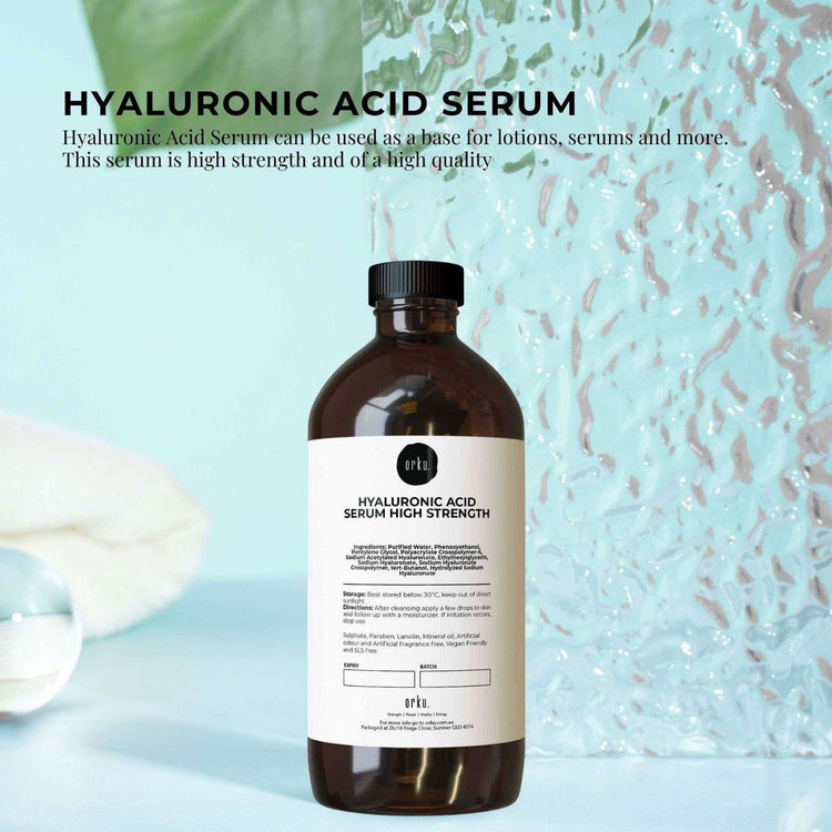 1L Hyaluronic Acid Serum - High Strength Bulk Cosmetic Face Skin Care - Magdasmall