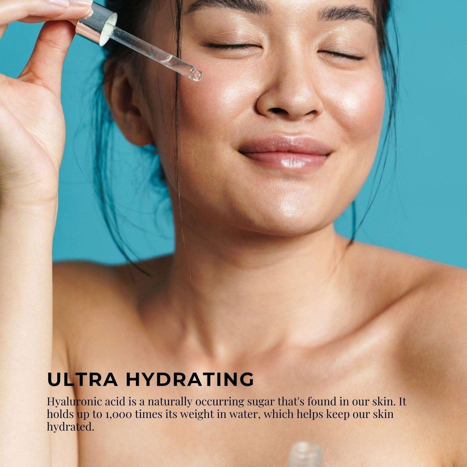 1L Hyaluronic Acid Serum - High Strength Bulk Cosmetic Face Skin Care - Magdasmall