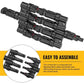 1 Pair 4 To 1 4 branch Waterproof T Branch Cable Connectors Solar PV Panel Connector Male & Female - Magdasmall