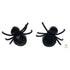 1 Pair SPIDER EARRINGS Halloween Fashion Ear Studs Scary Steel Piercing - Magdasmall