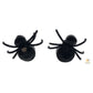 1 Pair SPIDER EARRINGS Halloween Fashion Ear Studs Scary Steel Piercing - Magdasmall