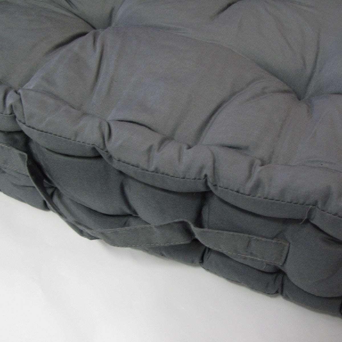 1 Pc Floor Box Cushion Pad 40 x 40+ 8 cm Navy - Magdasmall