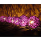 1 Set of 20 LED Cassis Purple 5cm Rattan Cane Ball Battery Powered String Lights Christmas Gift Home Wedding Party Bedroom Decoration Table Centrepiece - Magdasmall