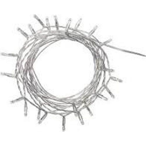 1 Set of 20 LED Plain Artic White Bulb Battery Powered String Lights Christmas Gift Home Wedding Party Bedroom Decoration Table Centrepiece - Magdasmall