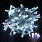 1 Set of 20 LED Plain Artic White Bulb Battery Powered String Lights Christmas Gift Home Wedding Party Bedroom Decoration Table Centrepiece - Magdasmall