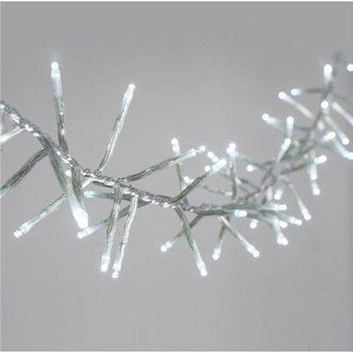 1 Set of 20 LED Plain Artic White Bulb Battery Powered String Lights Christmas Gift Home Wedding Party Bedroom Decoration Table Centrepiece - Magdasmall