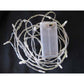 1 Set of 20 LED Plain Artic White Bulb Battery Powered String Lights Christmas Gift Home Wedding Party Bedroom Decoration Table Centrepiece - Magdasmall