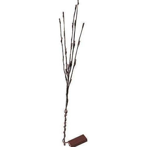 1 Set of 50cm H 20 LED Blue Frangipani Tree Branch Stem Fairy Light Wedding Event Party Function Table Vase Centrepiece Tropical Decoration - Magdasmall