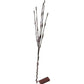1 Set of 50cm H 20 LED Blue Frangipani Tree Branch Stem Fairy Light Wedding Event Party Function Table Vase Centrepiece Tropical Decoration - Magdasmall