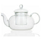 1 Set of Gongfu Chinese Ceremony Tea Set - 6 Glass cups with Infuser and Tealight Candle Pot Warmer - Magdasmall