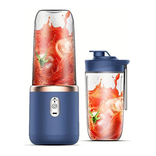 1 x Portable USB Blue Rechargeable Juicer Cup,Portable Blender for Smoothies and Juices - USB Rechargeable, Powerful & Compact - Magdasmall